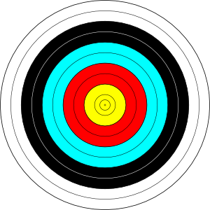 Archery Target Clip Art At Clker Com   Vector Clip Art Online Royalty