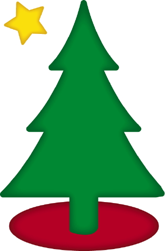 Christmas Tree With Star Clip Art