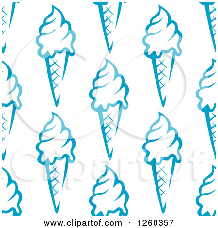 Clipart Of Ice Cream Cone And Popsicle Badges With Sample Text
