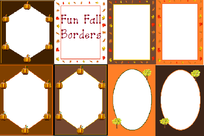 Fall Borders Cupcake Borders Common Core Posters Set Third And Fifth