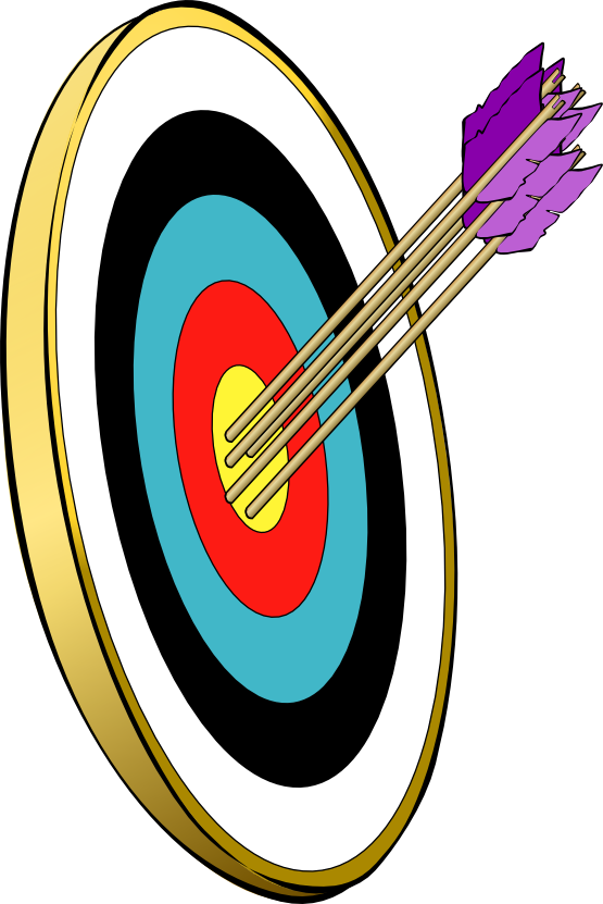 Free Archery Target Clip Art