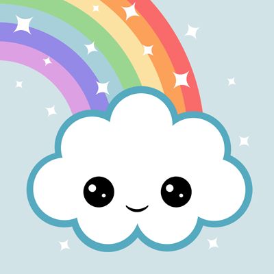 Kawaii Cloud   En Las Nubes   Pinterest