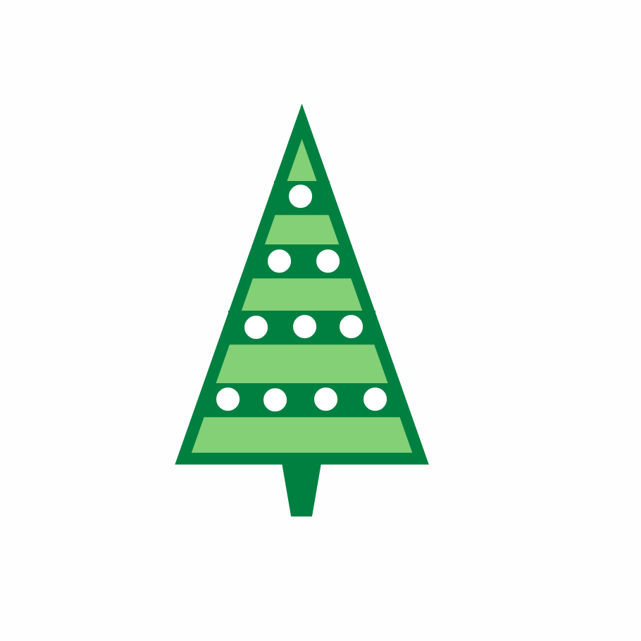Simple Christmas Tree Clipart Abcyjrotl Png