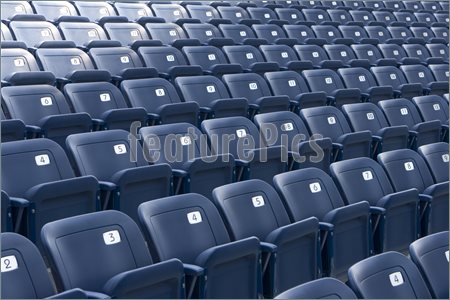 Stadium Seat Clipart Image Of Empty Stadium Seats