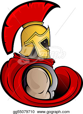 Stock Illustration   Trojan Warrior   Clipart Illustrations Gg55079710