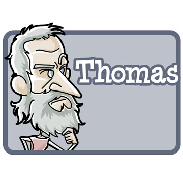 Today S Christian Clipart  Apostle Thomas