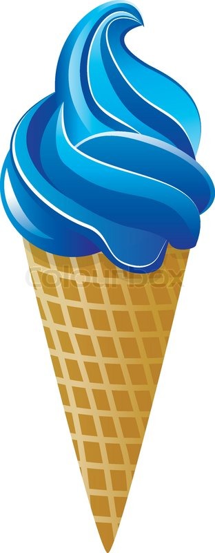 Waffle Ice Cream Cone By Ice Cream Cone Clip Art Ice Cream Clip Art