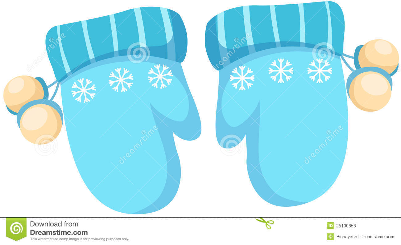 Winter Gloves Clipart Winter Gloves Royalty Free