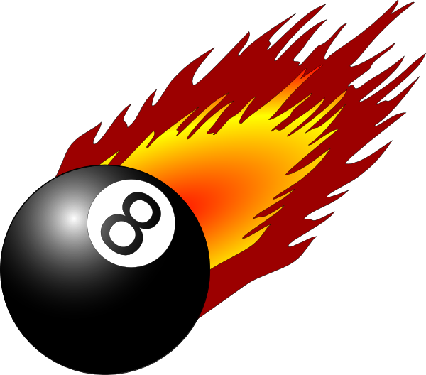 Ball With Flames 3 Clip Art At Clker Com   Vector Clip Art Online