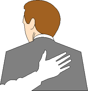 Free Clipart   Business Clipart   Pat Back