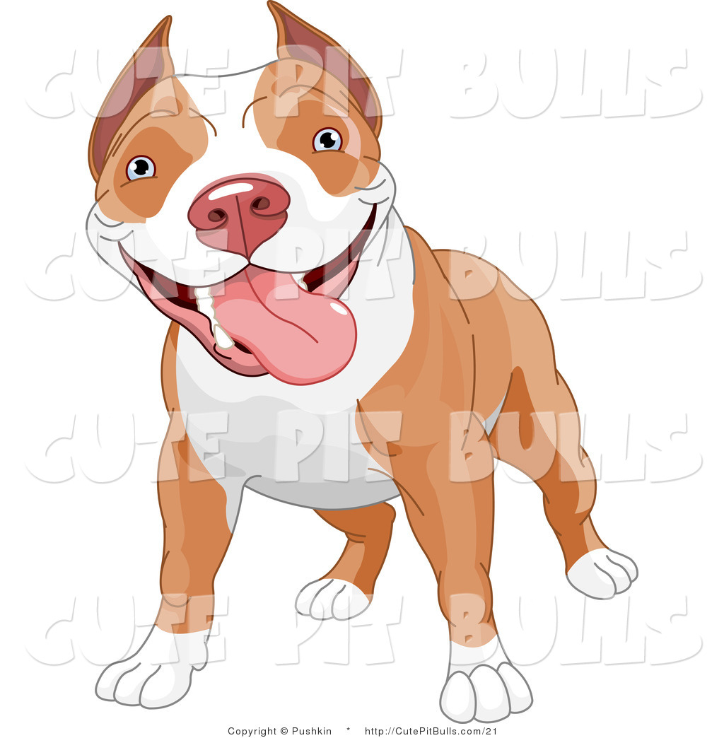 Our Newest Pre Designed Stock Pit Bull Clipart   3d Vector Icons