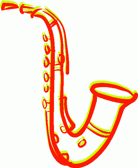 Saxophone 14 Clipart   Saxophone 14 Clip Art
