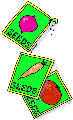 Seed Packets  In Color    Clip Art Gallery
