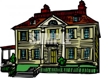 Big House Perspectival House Printable Gingerbread House Pictures Big