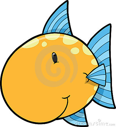 Cute Fish Clip Art Cute Fish Vector Illustration 9608253 Jpg