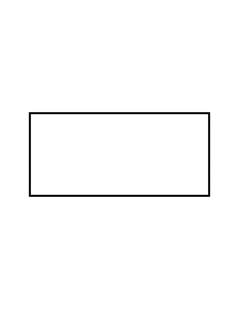 Flashcard Of A Rectangle   Clipart Etc