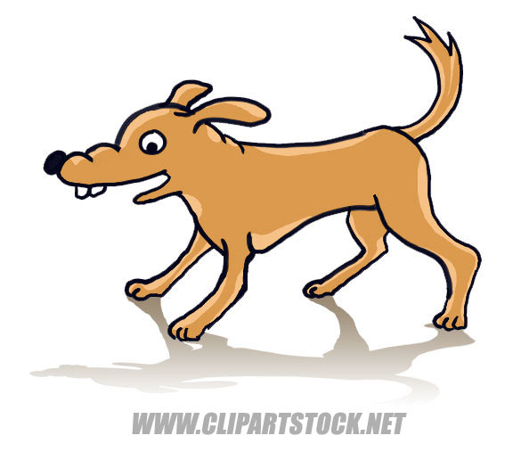 Funny Animal Drawing Ugly Dog Clip Art   This Happy Brown Dog    