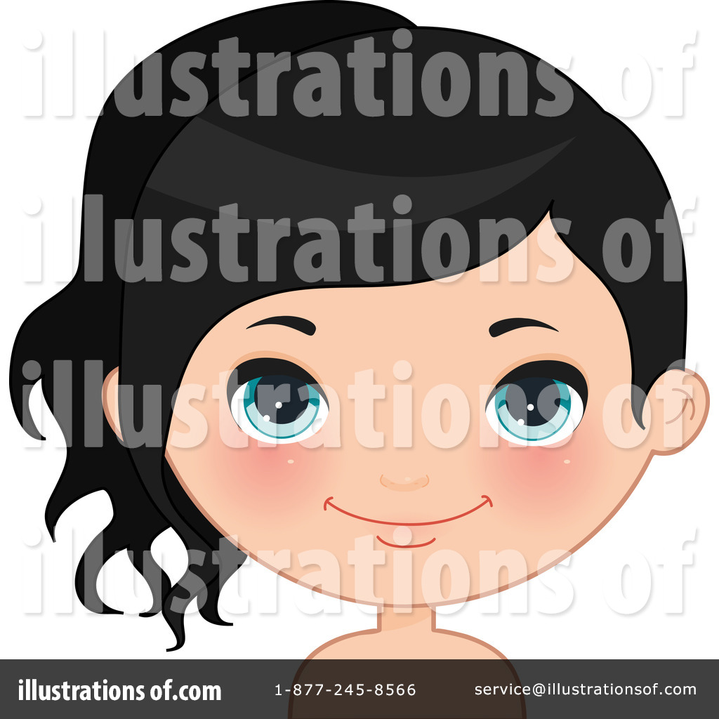 Hairstyle Clipart  1129947   Illustration By Melisende Vector