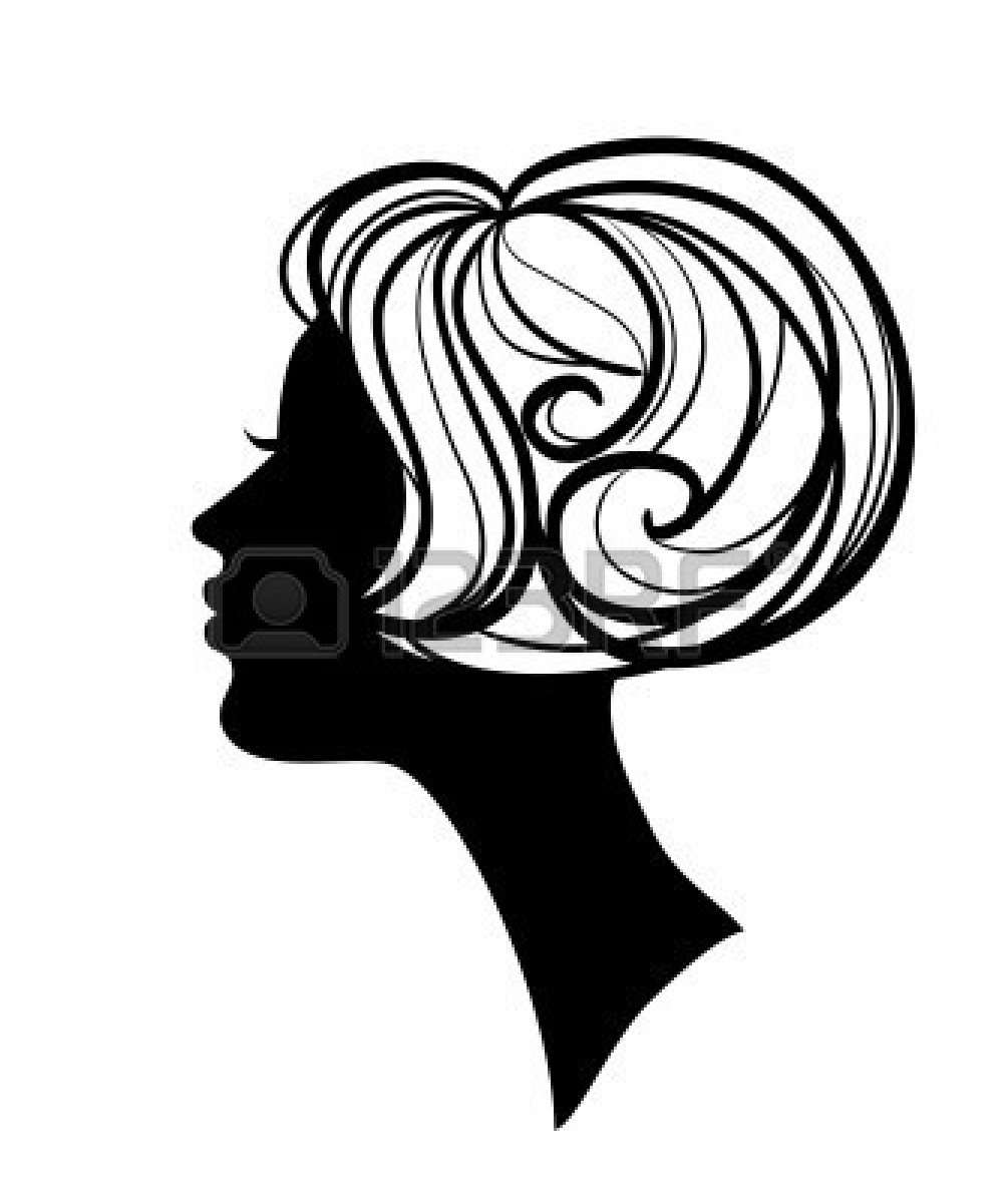 Hairstyle Clipart Hairstyles Clip Art 8019801 Beautiful Woman