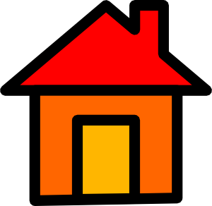 Home Icon 2 Clip Art At Clker Com   Vector Clip Art Online Royalty    