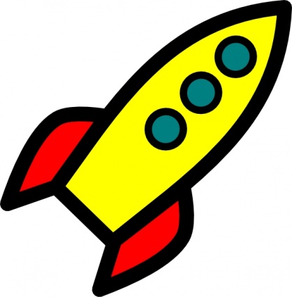Icon Outline Cartoon Fly Free Rocket Ship Space Spaceship Pitr Rockets