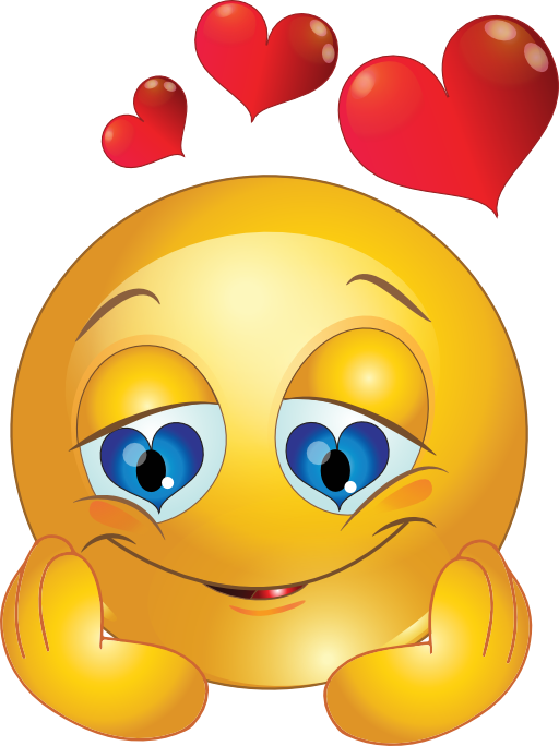 In Love Smiley Emoticon Clipart   Royalty Free Public Domain Clipart