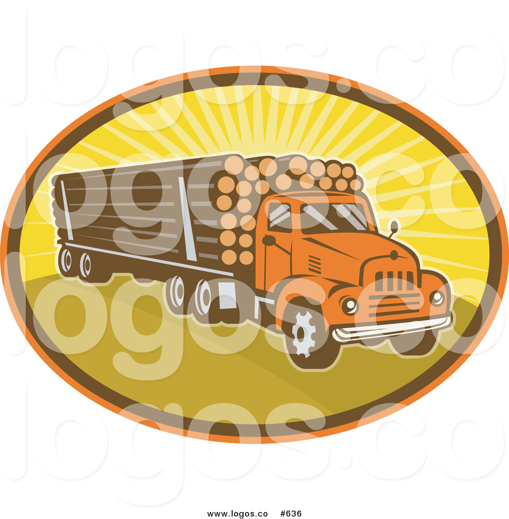 Log Truck Clip Art Clip Art