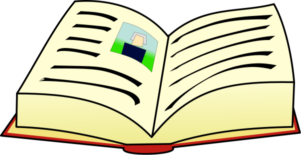 Open Book Clip Art Png Large Open Book Png