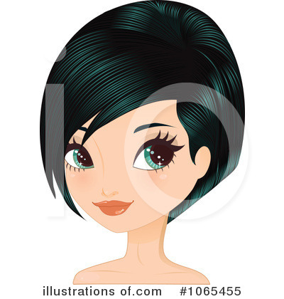 Royalty Free Hairstyle Clipart Illustration Melisende   Haircuts For