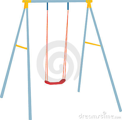 Swing Set Clipart Children Swing Set Outdoor Play 10846085 Jpg