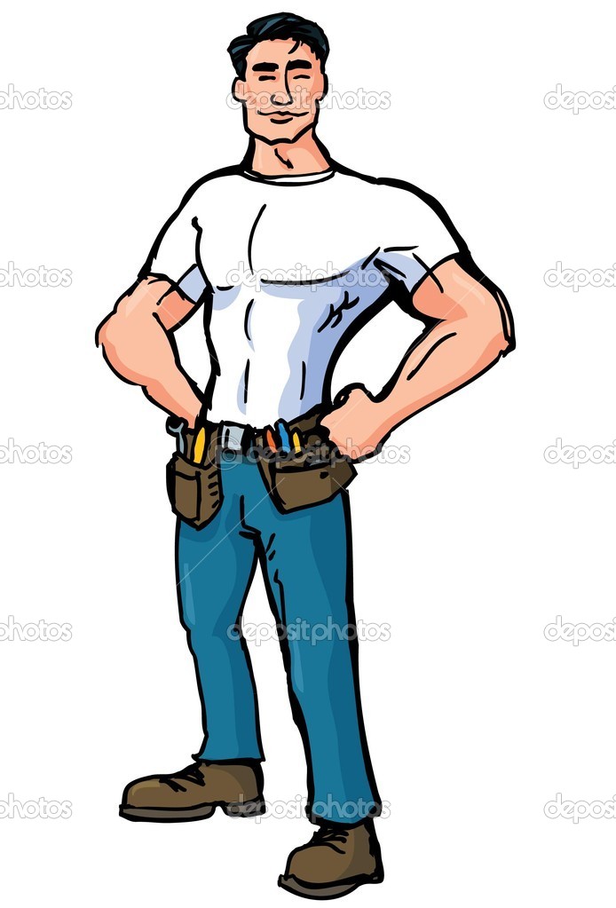 Tool Belt Clipart Handyman With Tool Belts