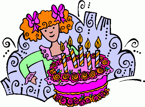 Birthday Girl 2 Clipart   Birthday Girl 2 Clip Art