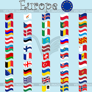 International Flags Clipart