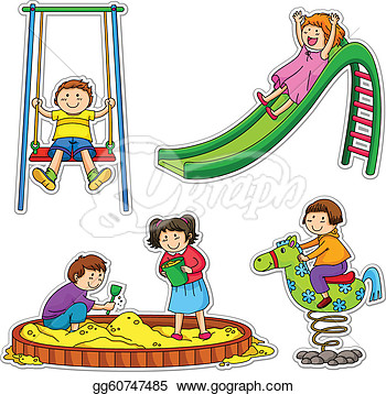 Kids Playing Outside At School Clipart Images   Pictures   Becuo