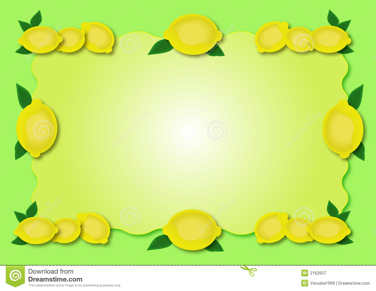 Lemon Frame Royalty Free Stock Photography   Image  2162637