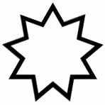Nine Pointed Star   Baha I Faith Symbol   Enneagram