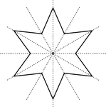 Point Star Outline