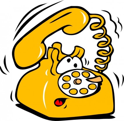 Ringing Phone Clip Art Free Vector In Open Office Drawing Svg    Svg    
