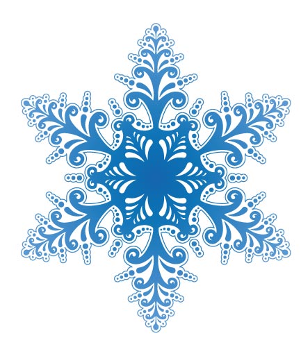 Snowflakes Vector Pattern Shapes
