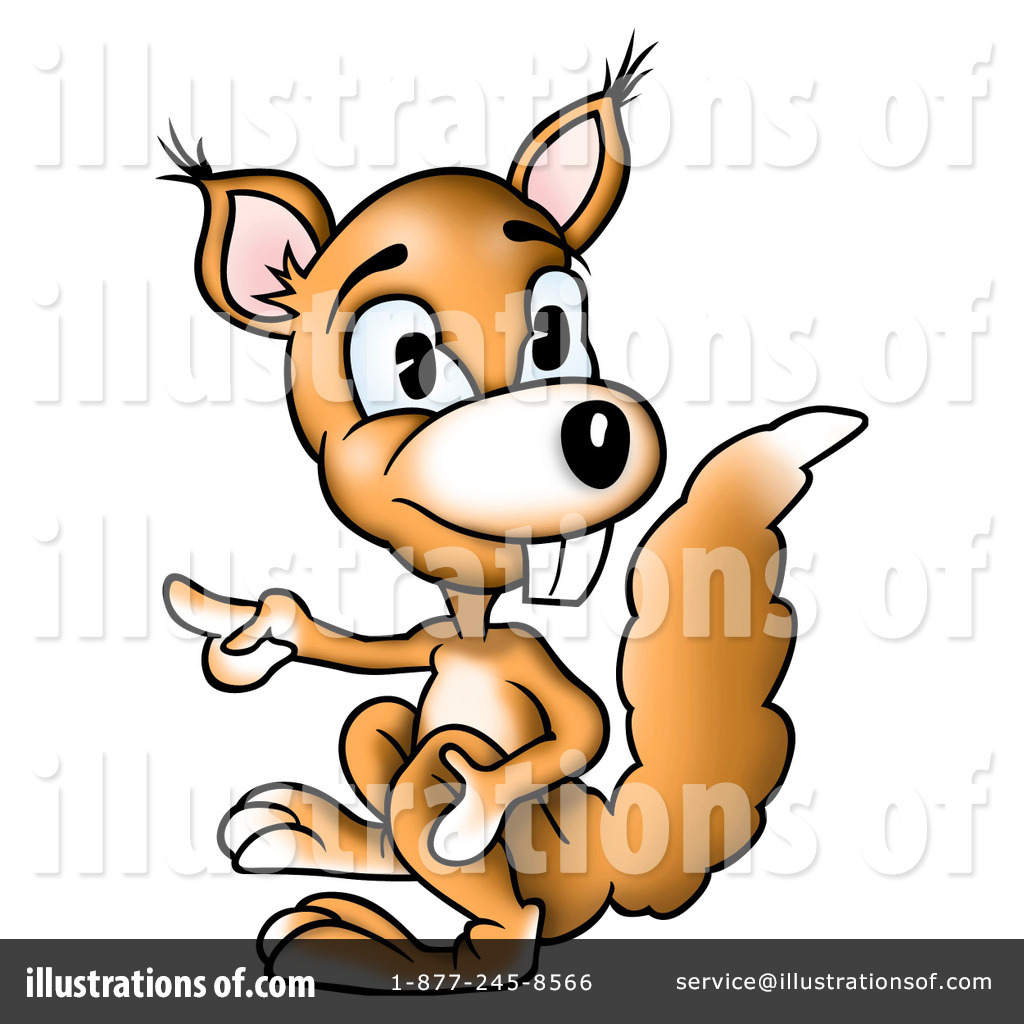 Squirrel Clipart  36557   Illustration By Dero