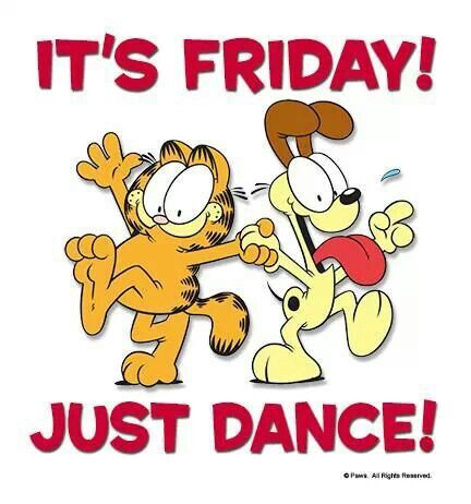 Tgif  Just Dance    Garfield   Pinterest