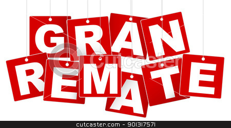 Big Sale   Gran Remate Sign Stock Vector Clipart Big Sale   Gran