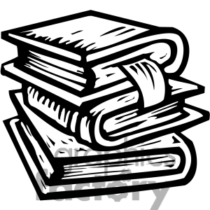 Books Clipart Black And White   Clipart Panda   Free Clipart Images