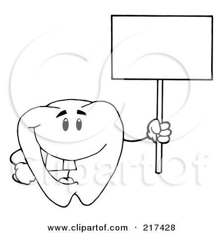 Clipart Illustration Of A Tooth Character With A Shield And Red Tooth