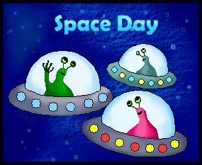 Day Clip Art   Space Ships And Alien Clip Art   Clip Art For Space Day