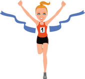 Girl Running Race Clipart   Clipart Panda   Free Clipart Images