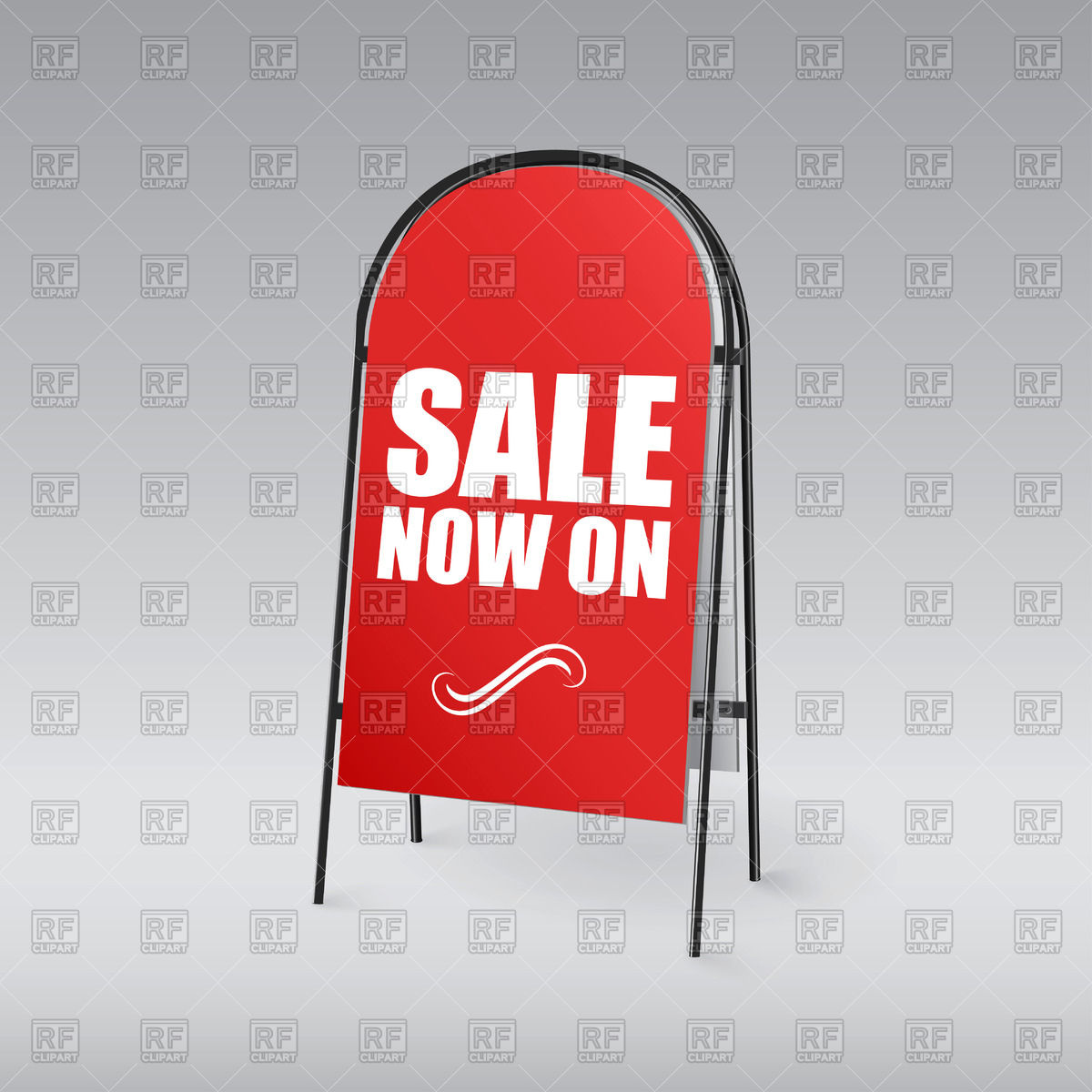 Pavement Board Sign With The Text Sale Now On 41667 Download Royalty    