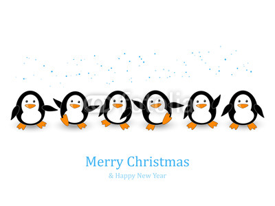 Penguin Border Stock Image And Royalty Free Vector Files On Fotolia    