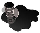 Stock Spilling Ambigram Big A Art 2 Spill Oil Fifty