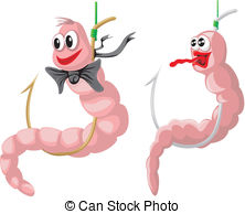 Worms Clipart And Stock Illustrations  5205 Worms Vector Eps